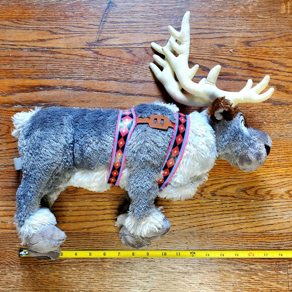Sven Reindeer Plush Retired Disney Store Frozen Poseable 15” - Picture 8 of 10